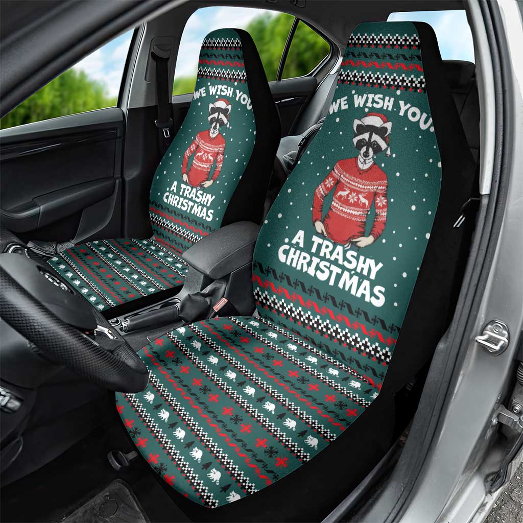 A Trashy Christmas Car Seat Cover Xmas Holiday Patterns - Wonder Print Shop