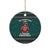 A Trashy Christmas Ceramic Ornament Xmas Holiday Patterns - Wonder Print Shop