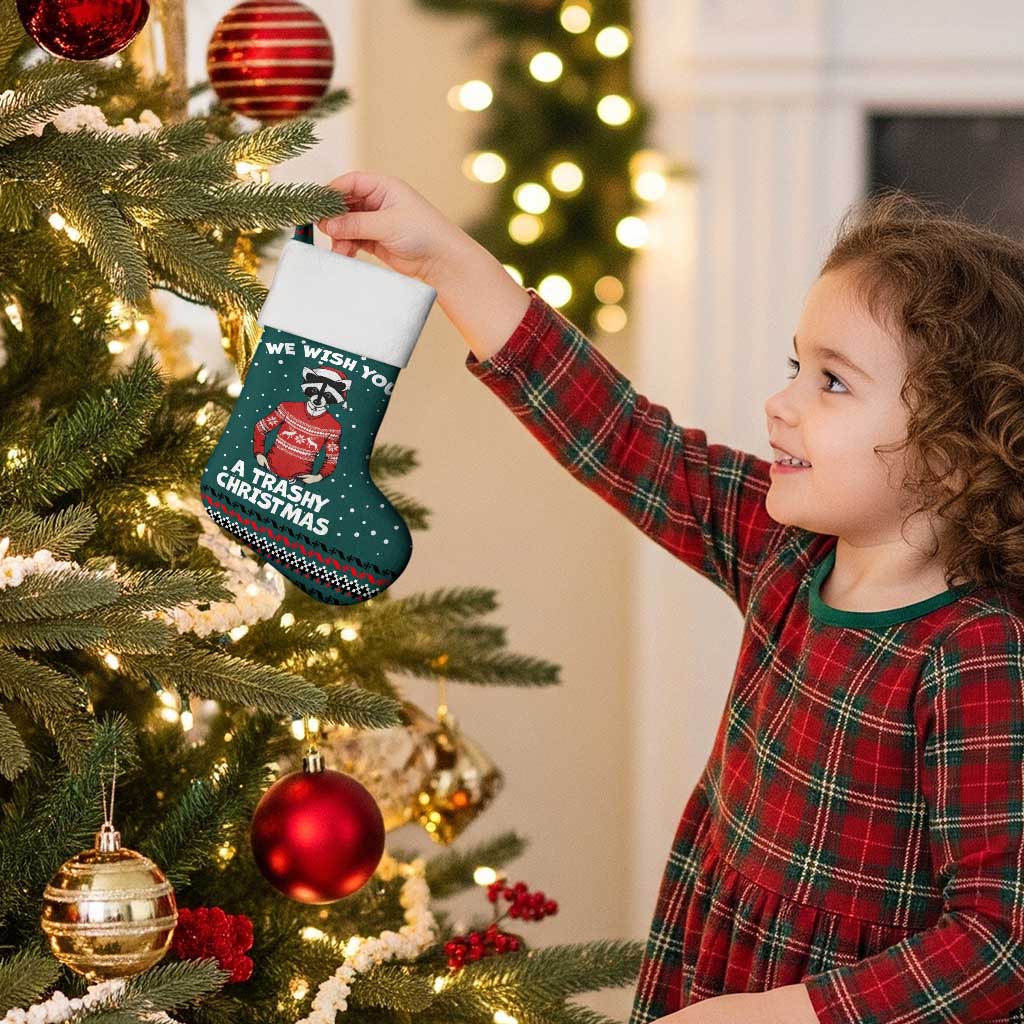 A Trashy Christmas Stocking Xmas Holiday Patterns - Wonder Print Shop