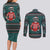 A Trashy Christmas Couples Matching Long Sleeve Bodycon Dress and Long Sleeve Button Shirt Xmas Holiday Patterns - Wonder Print Shop