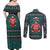 A Trashy Christmas Couples Matching Off Shoulder Maxi Dress and Long Sleeve Button Shirt Xmas Holiday Patterns - Wonder Print Shop