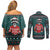 A Trashy Christmas Couples Matching Off Shoulder Short Dress and Long Sleeve Button Shirt Xmas Holiday Patterns - Wonder Print Shop