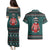 A Trashy Christmas Couples Matching Puletasi and Hawaiian Shirt Xmas Holiday Patterns - Wonder Print Shop