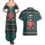 A Trashy Christmas Couples Matching Summer Maxi Dress and Hawaiian Shirt Xmas Holiday Patterns - Wonder Print Shop