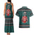 A Trashy Christmas Couples Matching Tank Maxi Dress and Hawaiian Shirt Xmas Holiday Patterns - Wonder Print Shop