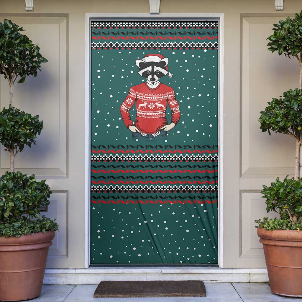 A Trashy Christmas Door Cover Xmas Holiday Patterns - Wonder Print Shop