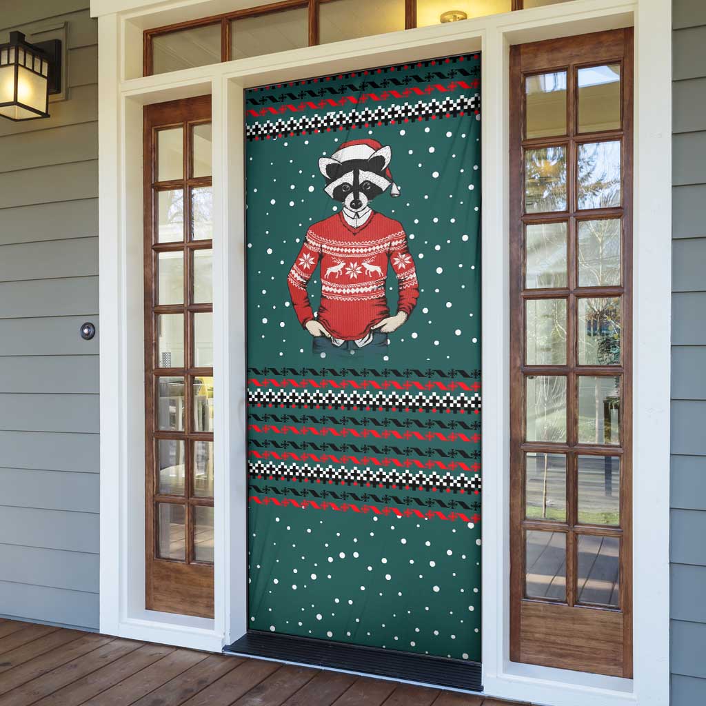 A Trashy Christmas Door Cover Xmas Holiday Patterns - Wonder Print Shop