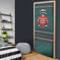 A Trashy Christmas Door Cover Xmas Holiday Patterns - Wonder Print Shop
