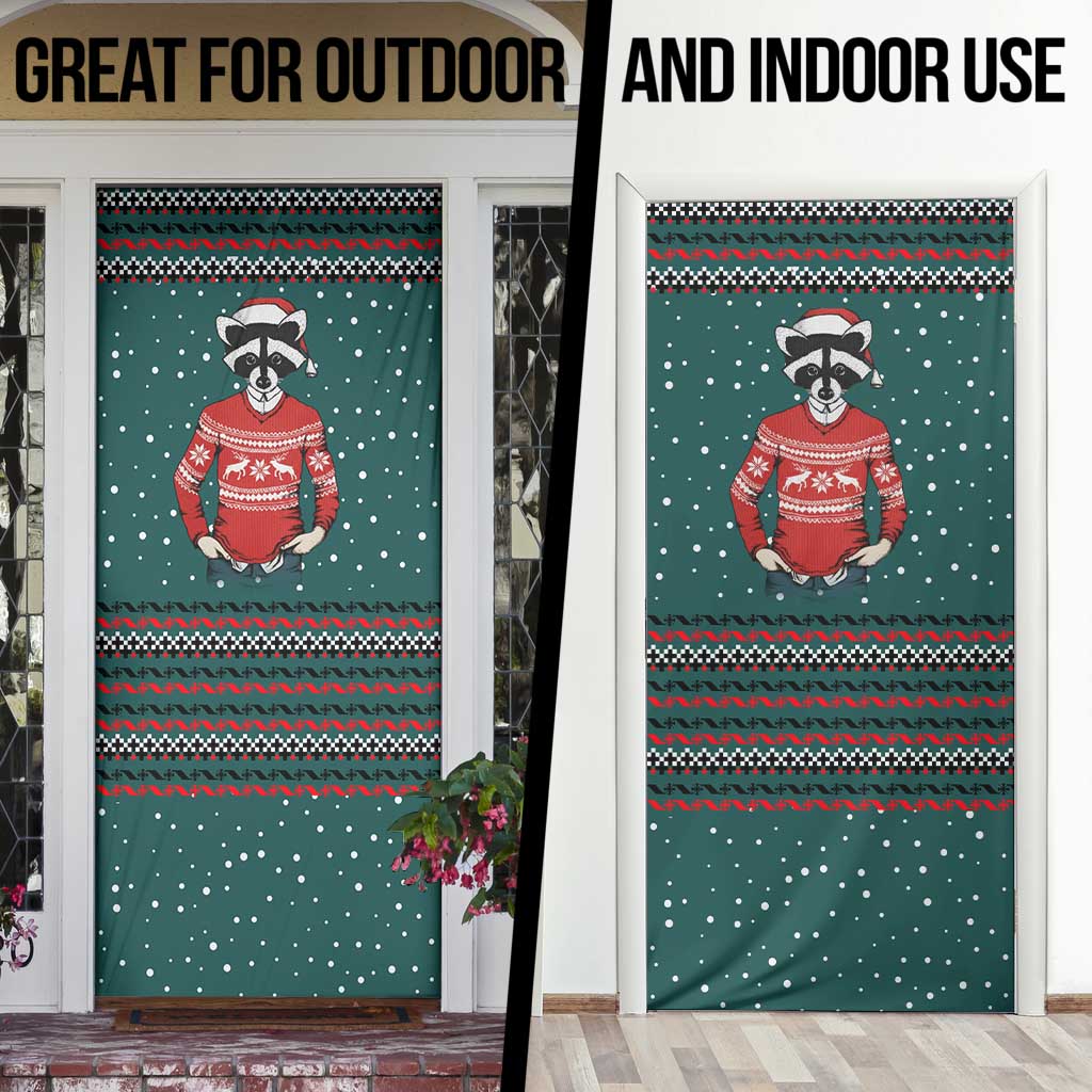 A Trashy Christmas Door Cover Xmas Holiday Patterns - Wonder Print Shop