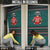 A Trashy Christmas Door Cover Xmas Holiday Patterns - Wonder Print Shop