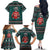 A Trashy Christmas Family Matching Off The Shoulder Long Sleeve Dress and Hawaiian Shirt Xmas Holiday Patterns - Wonder Print Shop