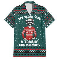 A Trashy Christmas Family Matching Off Shoulder Maxi Dress and Hawaiian Shirt Xmas Holiday Patterns - Wonder Print Shop