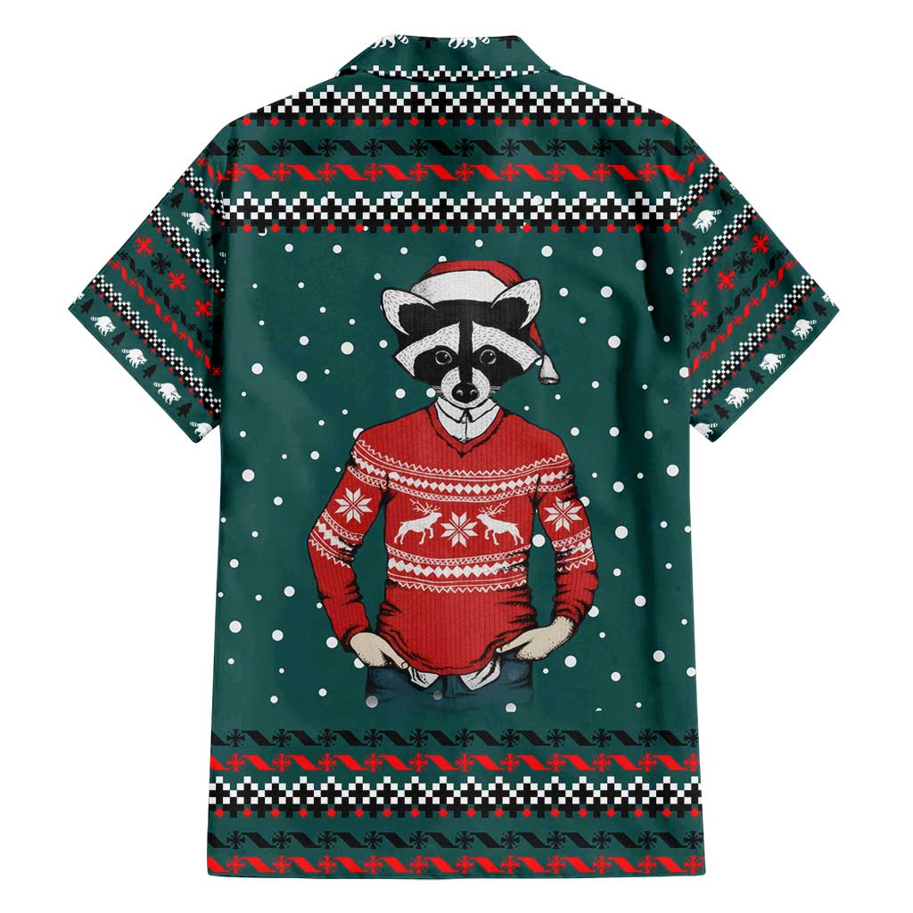 A Trashy Christmas Family Matching Off Shoulder Maxi Dress and Hawaiian Shirt Xmas Holiday Patterns - Wonder Print Shop