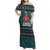 A Trashy Christmas Family Matching Off Shoulder Maxi Dress and Hawaiian Shirt Xmas Holiday Patterns - Wonder Print Shop