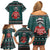 A Trashy Christmas Family Matching Off Shoulder Short Dress and Hawaiian Shirt Xmas Holiday Patterns - Wonder Print Shop