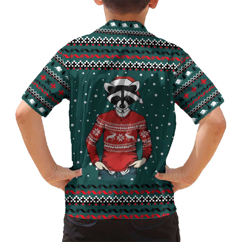 A Trashy Christmas Family Matching Short Sleeve Bodycon Dress and Hawaiian Shirt Xmas Holiday Patterns - Wonder Print Shop