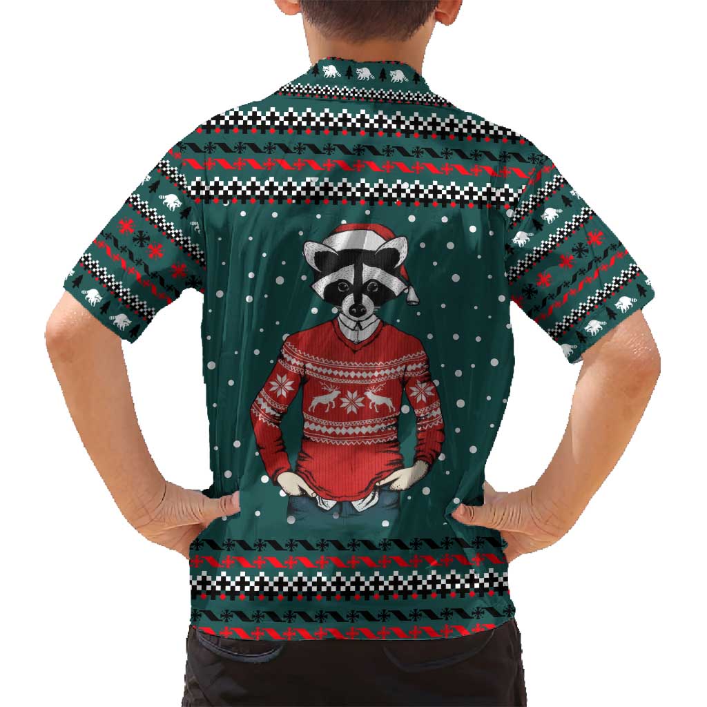 A Trashy Christmas Family Matching Summer Maxi Dress and Hawaiian Shirt Xmas Holiday Patterns - Wonder Print Shop