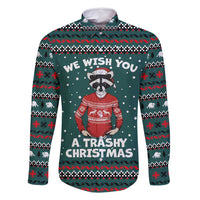 A Trashy Christmas Family Matching Tank Maxi Dress and Hawaiian Shirt Xmas Holiday Patterns - Wonder Print Shop