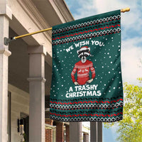 A Trashy Christmas Garden Flag Xmas Holiday Patterns - Wonder Print Shop