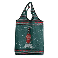 A Trashy Christmas Grocery Bag Xmas Holiday Patterns - Wonder Print Shop
