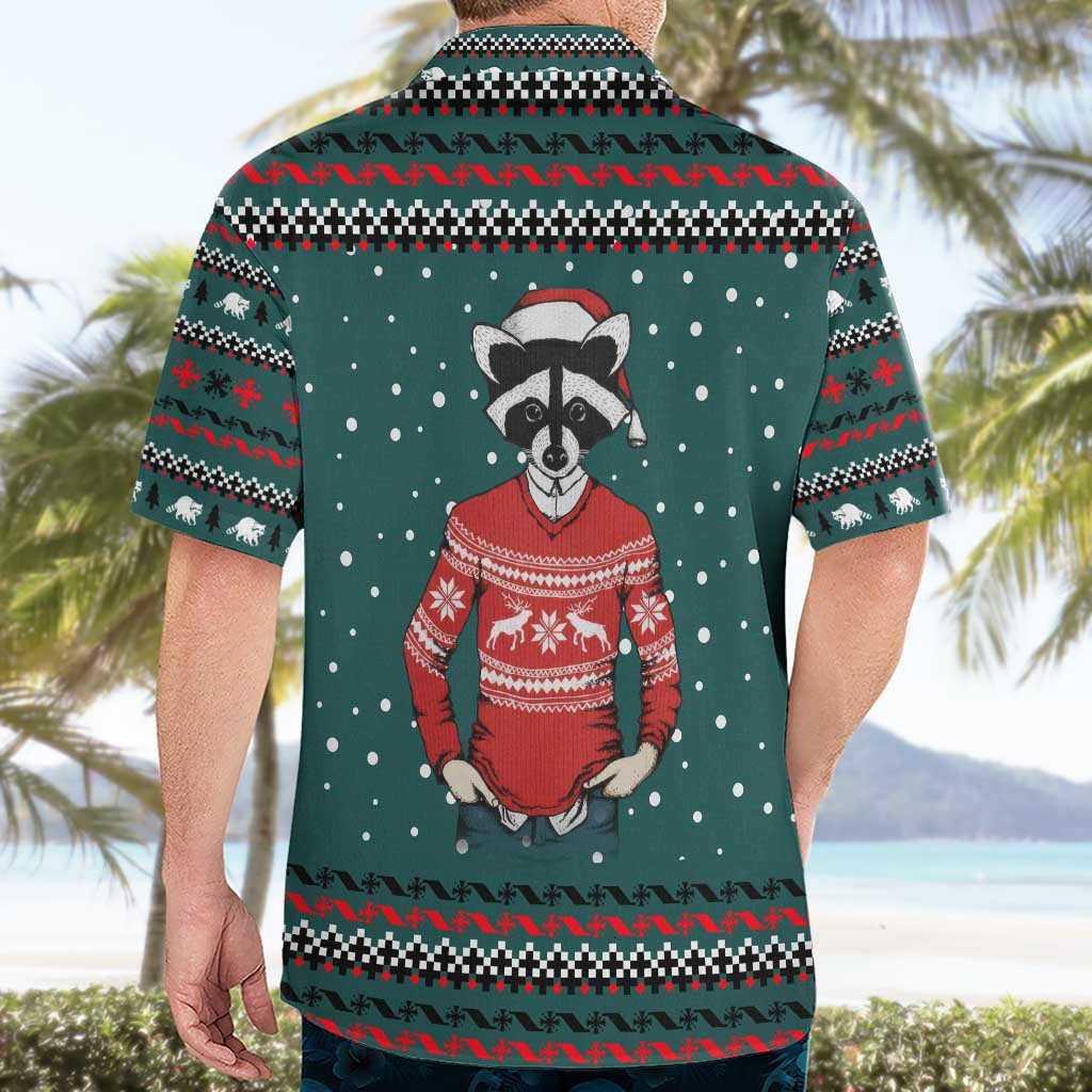 A Trashy Christmas Hawaiian Shirt Xmas Holiday Patterns - Wonder Print Shop