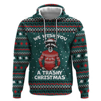 A Trashy Christmas Hoodie Xmas Holiday Patterns - Wonder Print Shop
