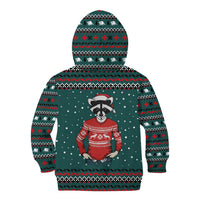 A Trashy Christmas Kid Hoodie Xmas Holiday Patterns - Wonder Print Shop