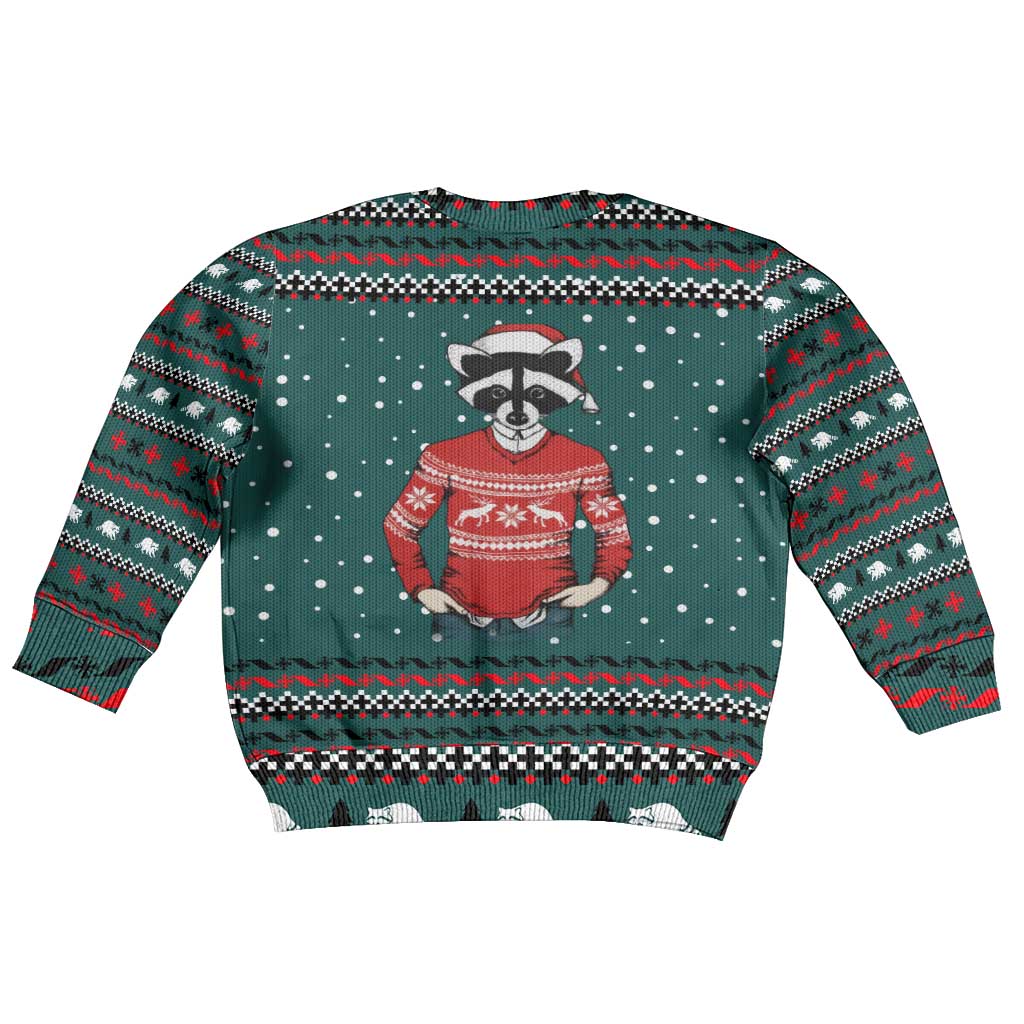 A Trashy Christmas Kid Ugly Christmas Sweater Xmas Holiday Patterns - Wonder Print Shop
