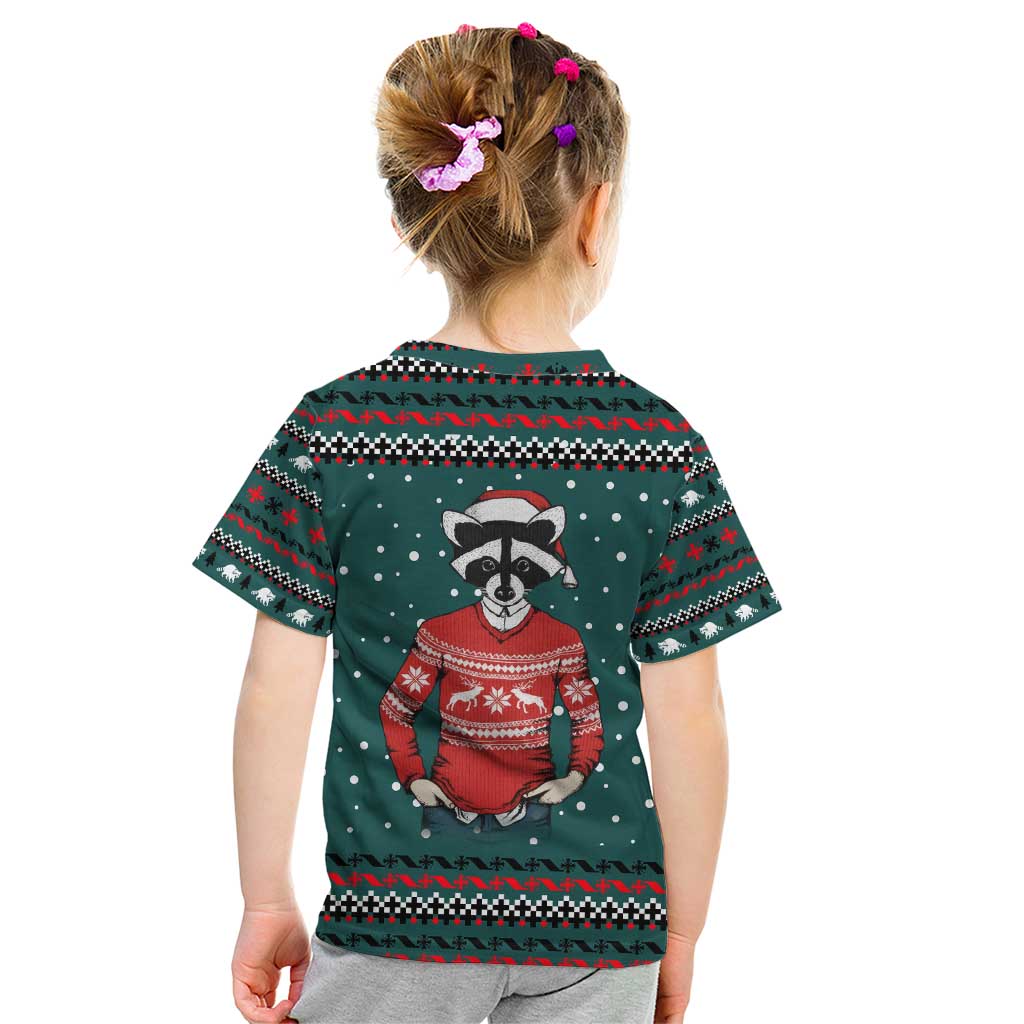 A Trashy Christmas Kid T Shirt Xmas Holiday Patterns - Wonder Print Shop