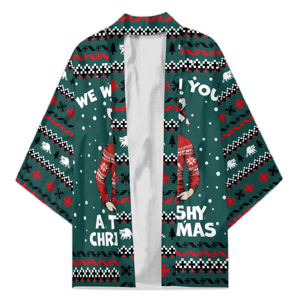 A Trashy Christmas Kimono Xmas Holiday Patterns - Wonder Print Shop