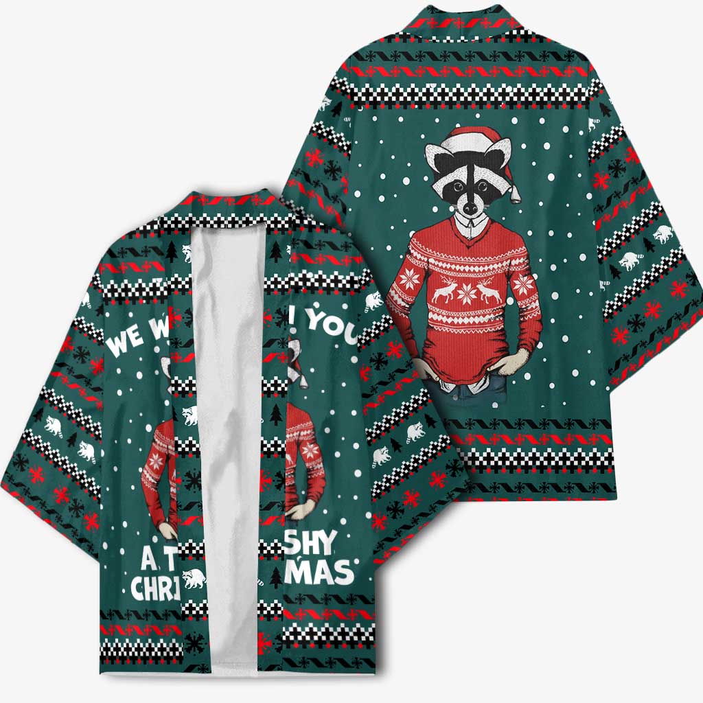 A Trashy Christmas Kimono Xmas Holiday Patterns - Wonder Print Shop