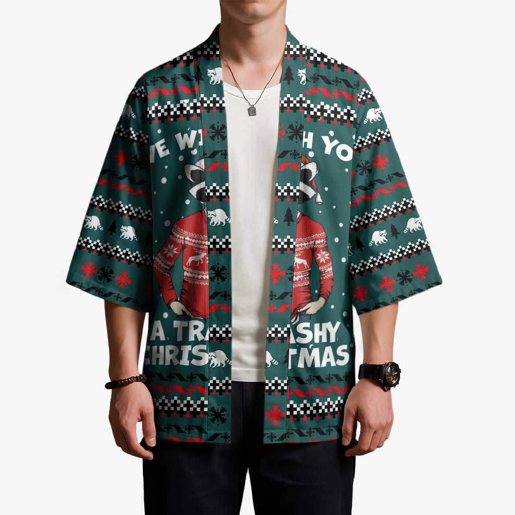 A Trashy Christmas Kimono Xmas Holiday Patterns - Wonder Print Shop