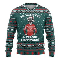 A Trashy Christmas Ugly Christmas Sweater Xmas Holiday Patterns - Wonder Print Shop