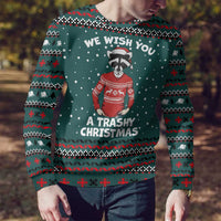 A Trashy Christmas Ugly Christmas Sweater Xmas Holiday Patterns - Wonder Print Shop