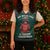A Trashy Christmas Knitted V-Neck Vest Xmas Holiday Patterns - Wonder Print Shop
