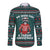 A Trashy Christmas Long Sleeve Button Shirt Xmas Holiday Patterns - Wonder Print Shop