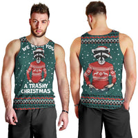 A Trashy Christmas Men Tank Top Xmas Holiday Patterns - Wonder Print Shop