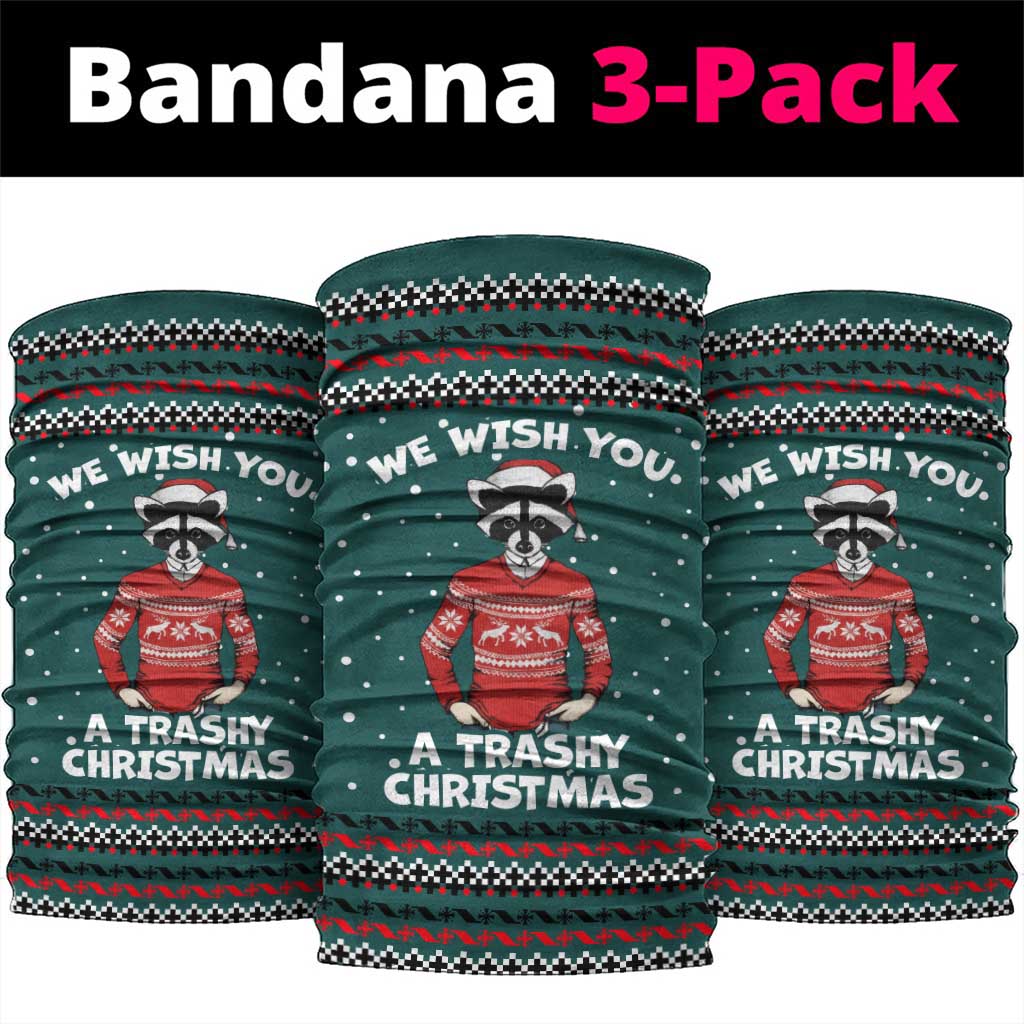 A Trashy Christmas Neck Gaiter Xmas Holiday Patterns - Wonder Print Shop