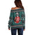 A Trashy Christmas Off Shoulder Sweater Xmas Holiday Patterns - Wonder Print Shop