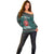 A Trashy Christmas Off Shoulder Sweater Xmas Holiday Patterns - Wonder Print Shop