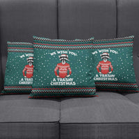 A Trashy Christmas Pillow Cover Xmas Holiday Patterns - Wonder Print Shop