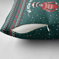 A Trashy Christmas Pillow Cover Xmas Holiday Patterns - Wonder Print Shop