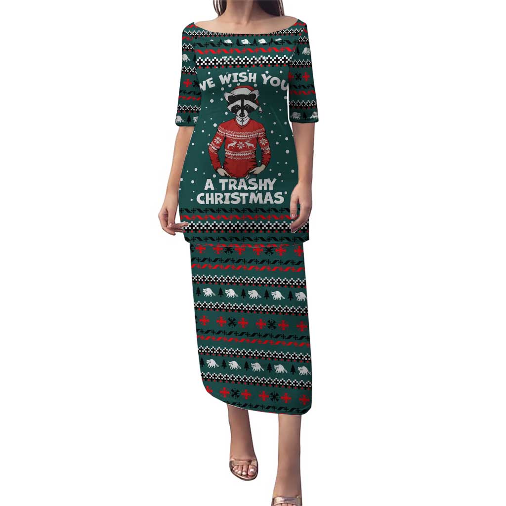 A Trashy Christmas Puletasi Xmas Holiday Patterns - Wonder Print Shop