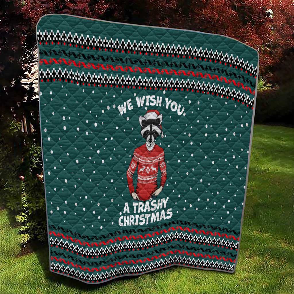 A Trashy Christmas Quilt Xmas Holiday Patterns - Wonder Print Shop