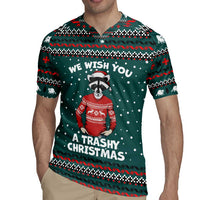 A Trashy Christmas Rugby Jersey Xmas Holiday Patterns - Wonder Print Shop