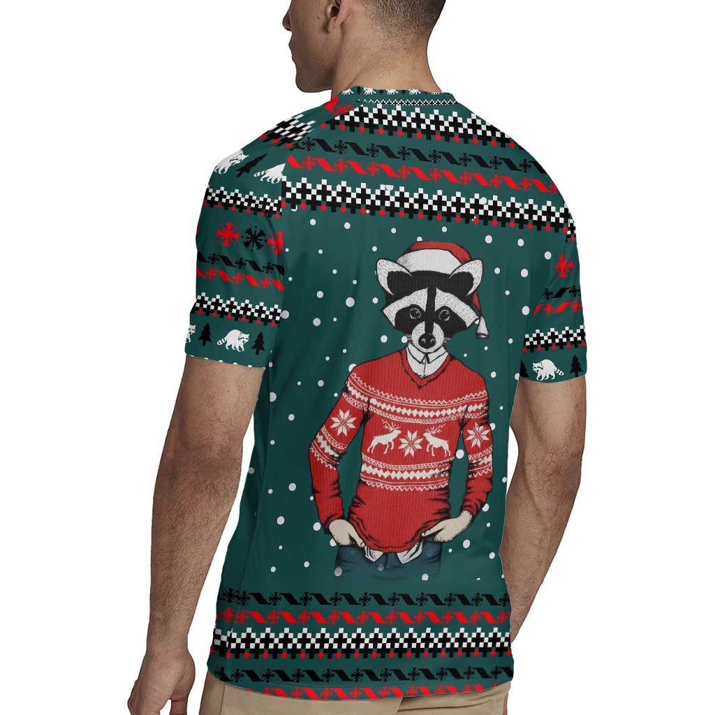 A Trashy Christmas Rugby Jersey Xmas Holiday Patterns - Wonder Print Shop