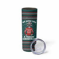 A Trashy Christmas Skinny Tumbler Xmas Holiday Patterns - Wonder Print Shop