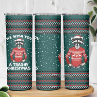 A Trashy Christmas Skinny Tumbler Xmas Holiday Patterns - Wonder Print Shop