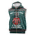 A Trashy Christmas Sleeveless Zip Hoodie Xmas Holiday Patterns - Wonder Print Shop