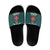 A Trashy Christmas Slide Sandals Xmas Holiday Patterns - Wonder Print Shop